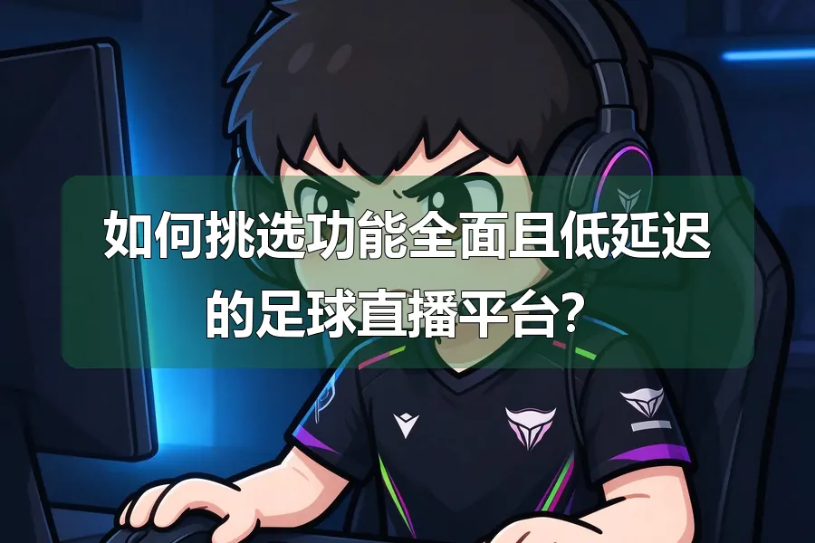 如何挑选功能全面且低延迟的足球直播平台?